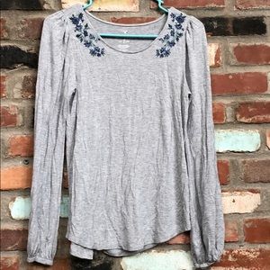 American eagle long sleeve blouse